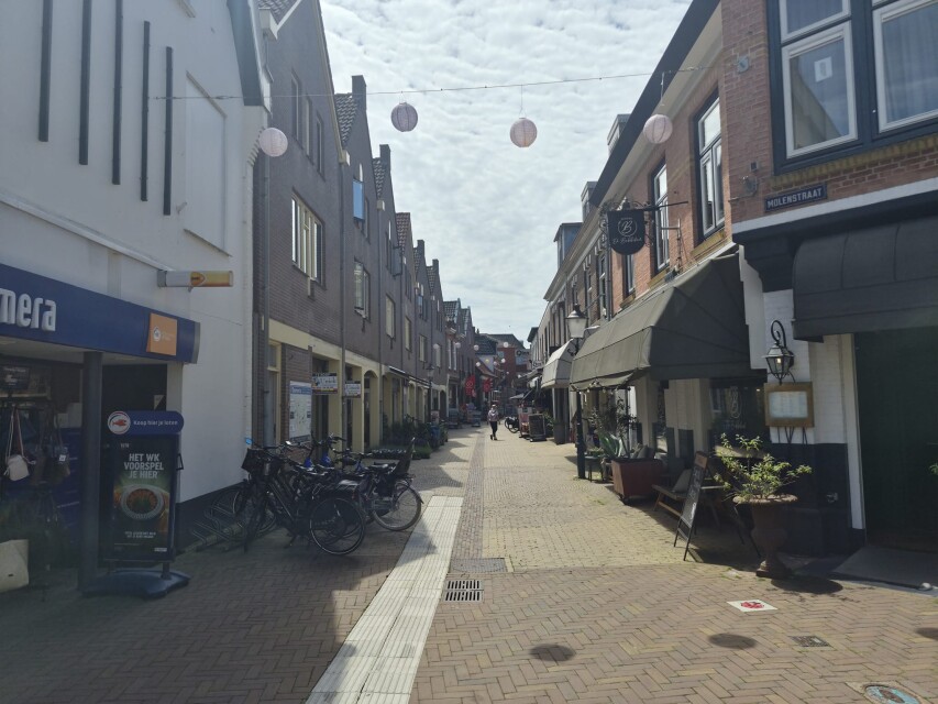 Molenstraat vannaf Babbelear - Horizontaal