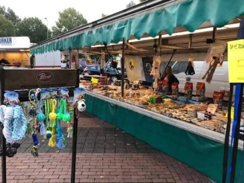 Woensdagmarkt kraam